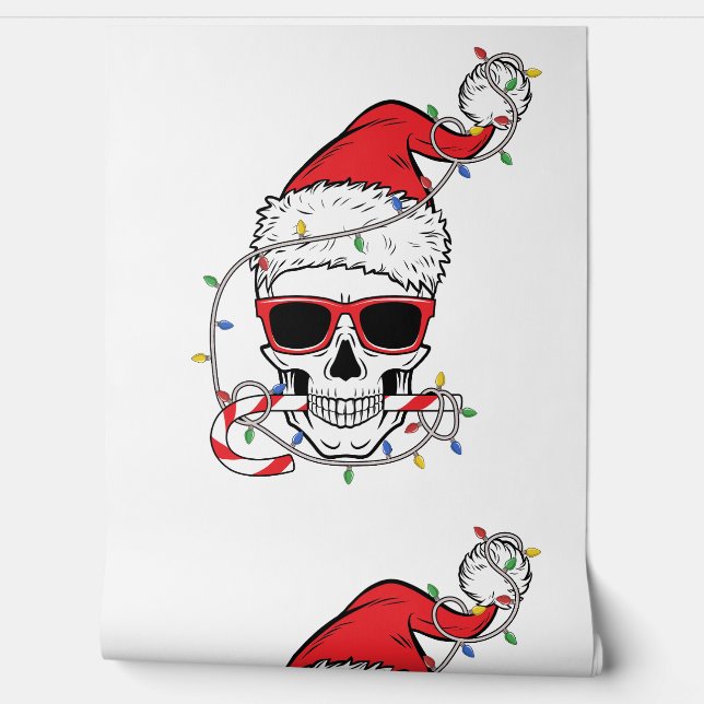 Christmas-Light-Skeleton-Skull 壁紙 (ほどく)