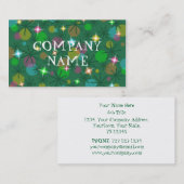 Christmas Lights名刺フロント文字 名刺 (正面/裏面)