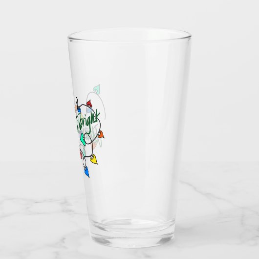 Christmas lights タンブラーグラス (左)