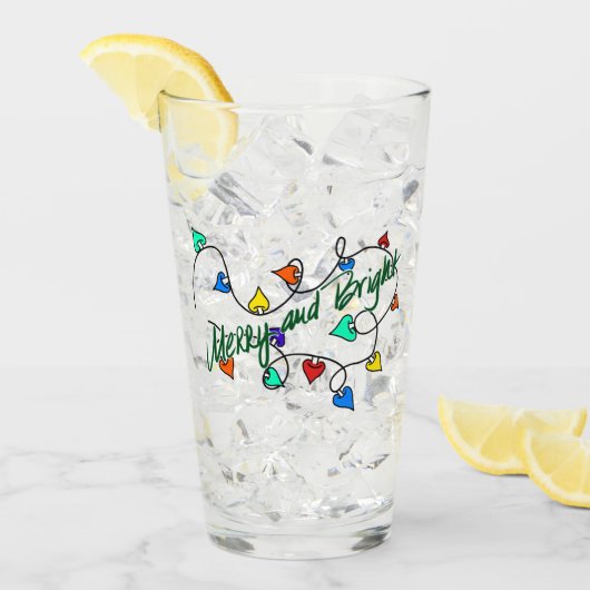 Christmas lights タンブラーグラス (アイス正面)