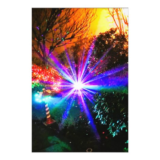 Christmas Lights フォトプリント (正面)