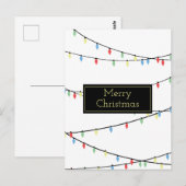 Christmas Lights ポストカード (正面/裏面)