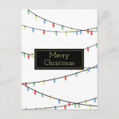 Christmas Lights ポストカード (正面)