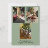 Christmas Lights Christmas Card シーズンカード (裏面)