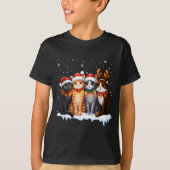 Christmas Lights For Cat Lovers Xmas Tシャツ (正面)