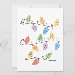 Christmas Lights in Sign Language シーズンカード