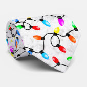 Christmas Lights In The Snow ネクタイ (ロール)