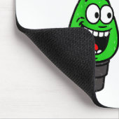 Christmas Lights Joke Light Bulb Working Off On Pu マウスパッド (コーナー)