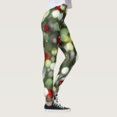 Christmas Lights Leggings with Snow レギンス (右)