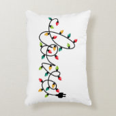 Christmas Lights Love アクセントクッション (正面(垂直))