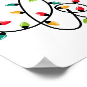 Christmas Lights Love ポスター (角)