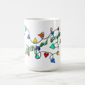 Christmas lights mug コーヒーマグカップ (中央)