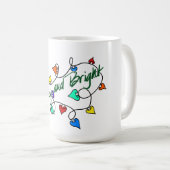 Christmas lights mug コーヒーマグカップ (正面右)