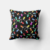 Christmas Lights Pattern クッション (裏面)