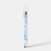 Christmas Lights Reindeer iPhoneケース (左側面)