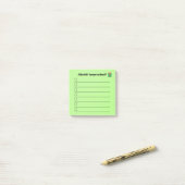 Christmas List Post It Notes  ポストイット (デスク上)