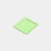 Christmas List Post It Notes  ポストイット (アングル)
