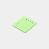 Christmas List Post It Notes  ポストイット (アングル)