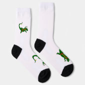 Christmas Lizard Crew Socks ソックス (右)