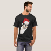 Christmas Llama  Fa La Llama Cute  For Women Kids Tシャツ (正面フル)
