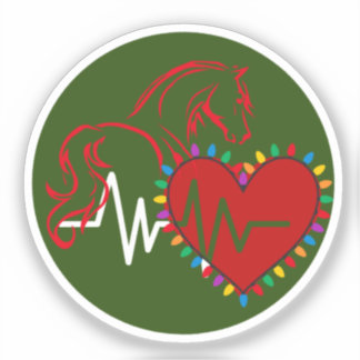 Christmas Logo Sticker シール