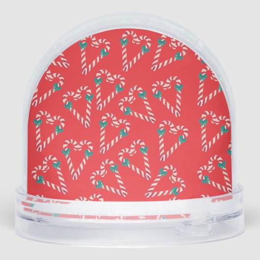 Christmas Love Candy Canes Baby Photo (裏面)