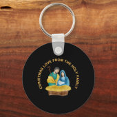 CHRISTMAS LOVE FROM THE HOLY FAMILY キーホルダー (正面)