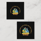 CHRISTMAS LOVE FROM THE HOLY FAMILY スクエア名刺 (正面/裏面)