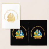 CHRISTMAS LOVE FROM THE HOLY FAMILY 箔カード (ディスプレー)