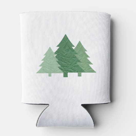 Christmas Love Modern Typography Personalized  缶クーラー (裏面)