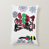 Christmas Lovely walking アクセントクッション (裏面(縦))