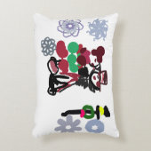 Christmas Lovely walking アクセントクッション (正面(垂直))