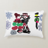 Christmas Lovely walking アクセントクッション (裏面)