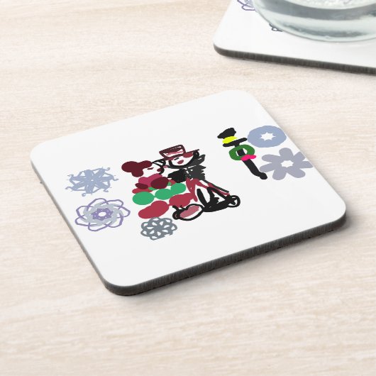 Christmas Lovely walking コースター (左側)