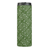 Christmas Lover Cross Pattern Sampler Design タンブラー (裏面)