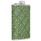 Christmas Lover Cross Pattern Sampler Design フラスク (右)