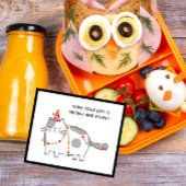 Christmas Lunchbox Notes for Kids Holiday Cats
