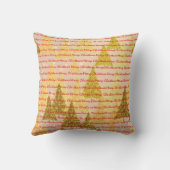 Christmas Luxury Christmas Trees Festive クッション (裏面)