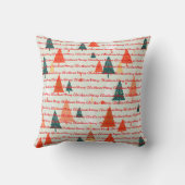 Christmas Luxury Christmas Trees Festive クッション (裏面)