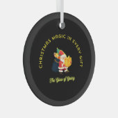 Christmas Magic in Every Gift ガラスオーナメント (正面右)