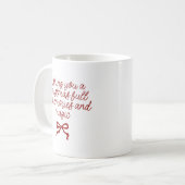 Christmas Magic & Memories Coffee Mug for Moms コーヒーマグカップ (正面左)