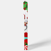 Christmas Magic | Santa, Reindeer & Snowflakes Case-Mate iPhoneケース (裏面 / 左)