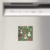Christmas Magnets – Festive Fridge Decor & Holiday マグネット (インサイチュ (食洗機))