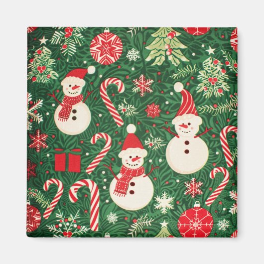 Christmas Magnets – Festive Fridge Decor & Holiday マグネット (正面)