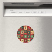 Christmas Magnets – Festive Fridge Decor & Holiday マグネット (インサイチュ (食洗機))