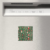 Christmas Magnets – Festive Fridge Decor & Holiday マグネット (インサイチュ (食洗機))