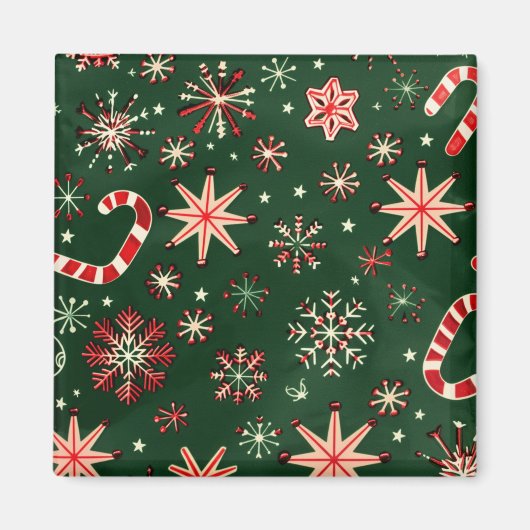 Christmas Magnets – Festive Fridge Decor & Holiday マグネット (正面)