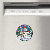Christmas Magnets – Festive Fridge Decor & Holiday マグネット (インサイチュ (食洗機))