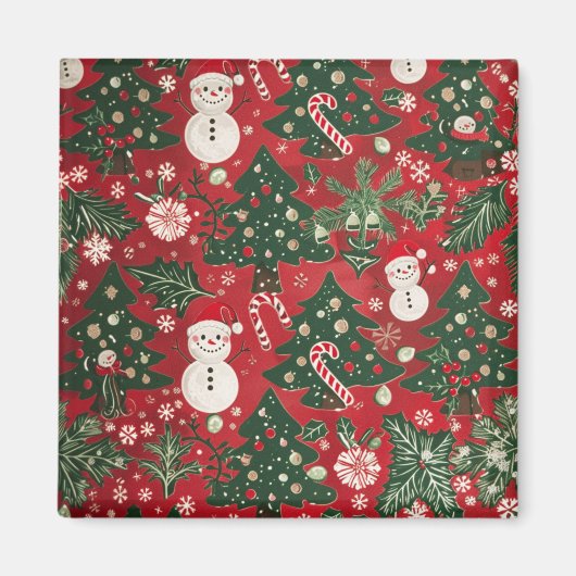 Christmas Magnets – Festive Fridge Decor & Holiday マグネット (正面)