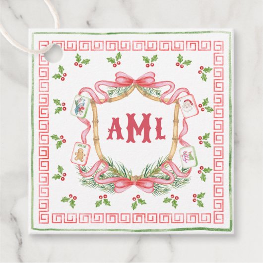 Christmas Mahjong | Monogram フェイバータグ (正面)